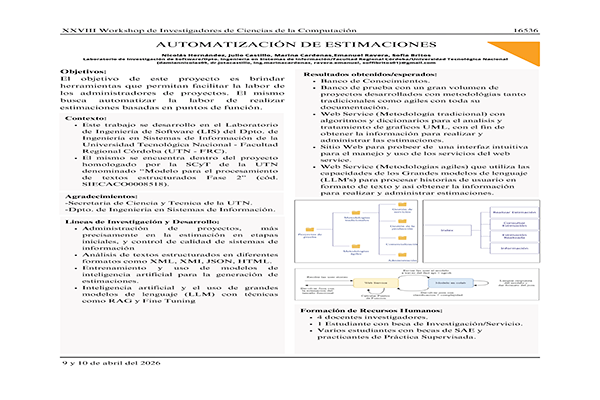 Automatización de Estimaciones